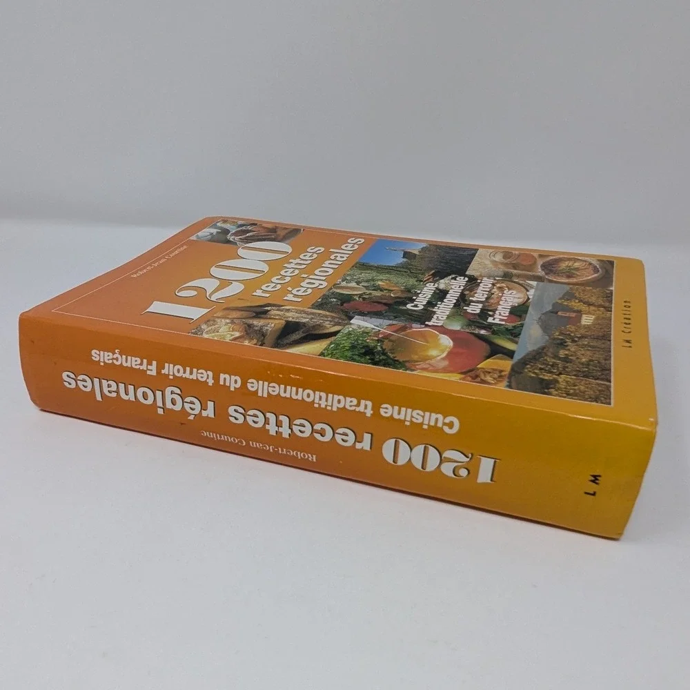 1200 Recettes Regionales French Cookbook Robert-Jean Courtine‎ 1998